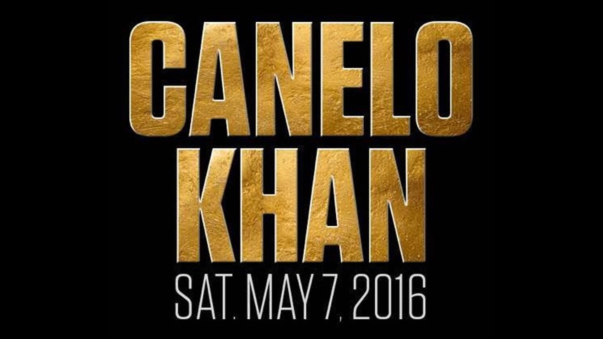 Backdrop for Canelo Alvarez vs. Amir Khan