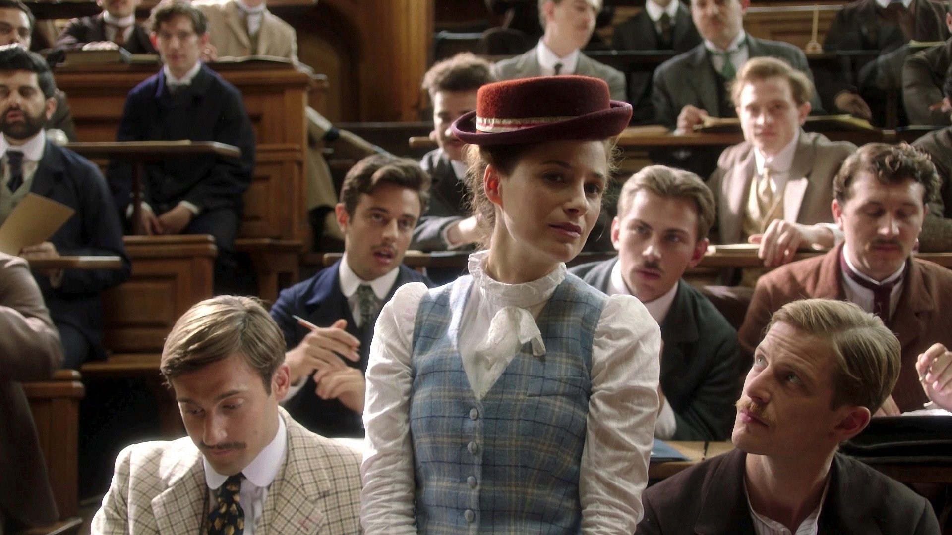 Backdrop for Mystery at Sorbonne University