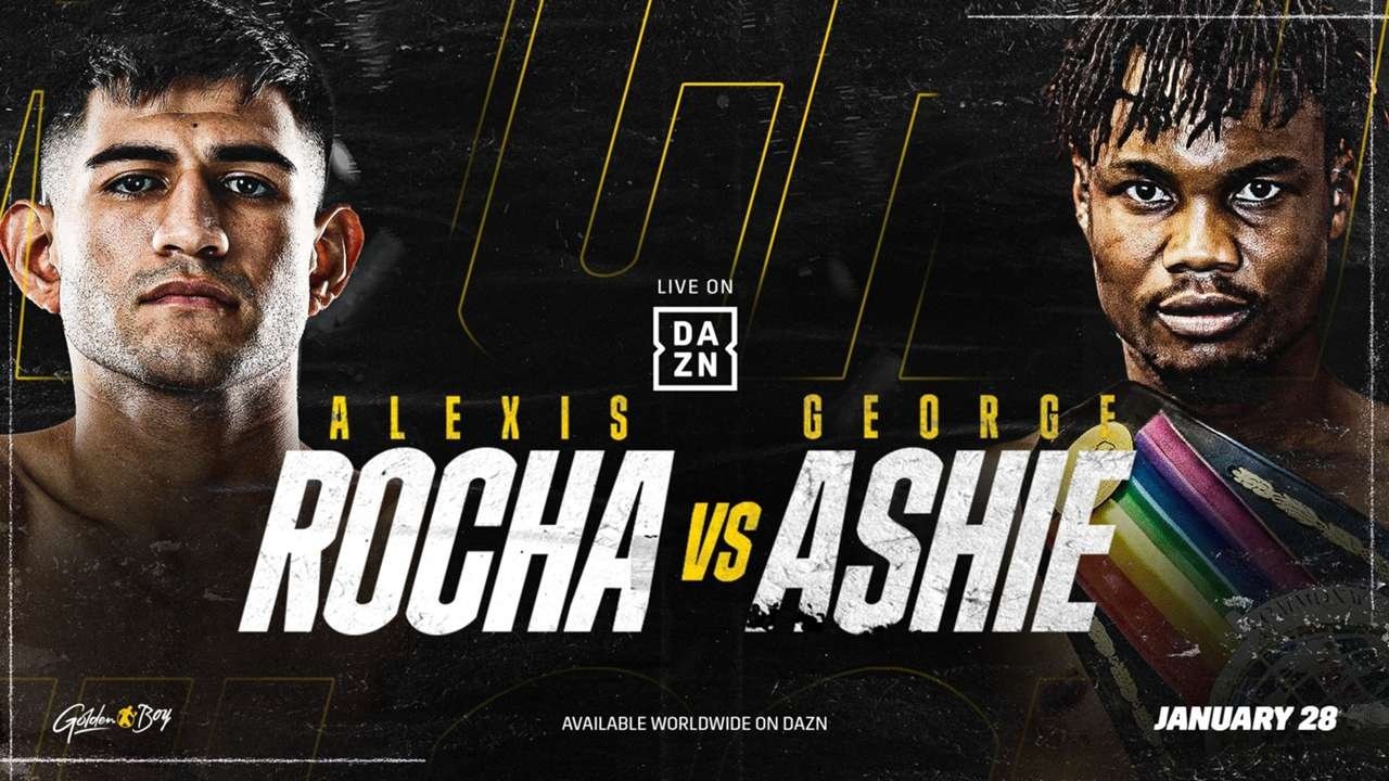 Backdrop for Alexis Rocha vs. George Ashie