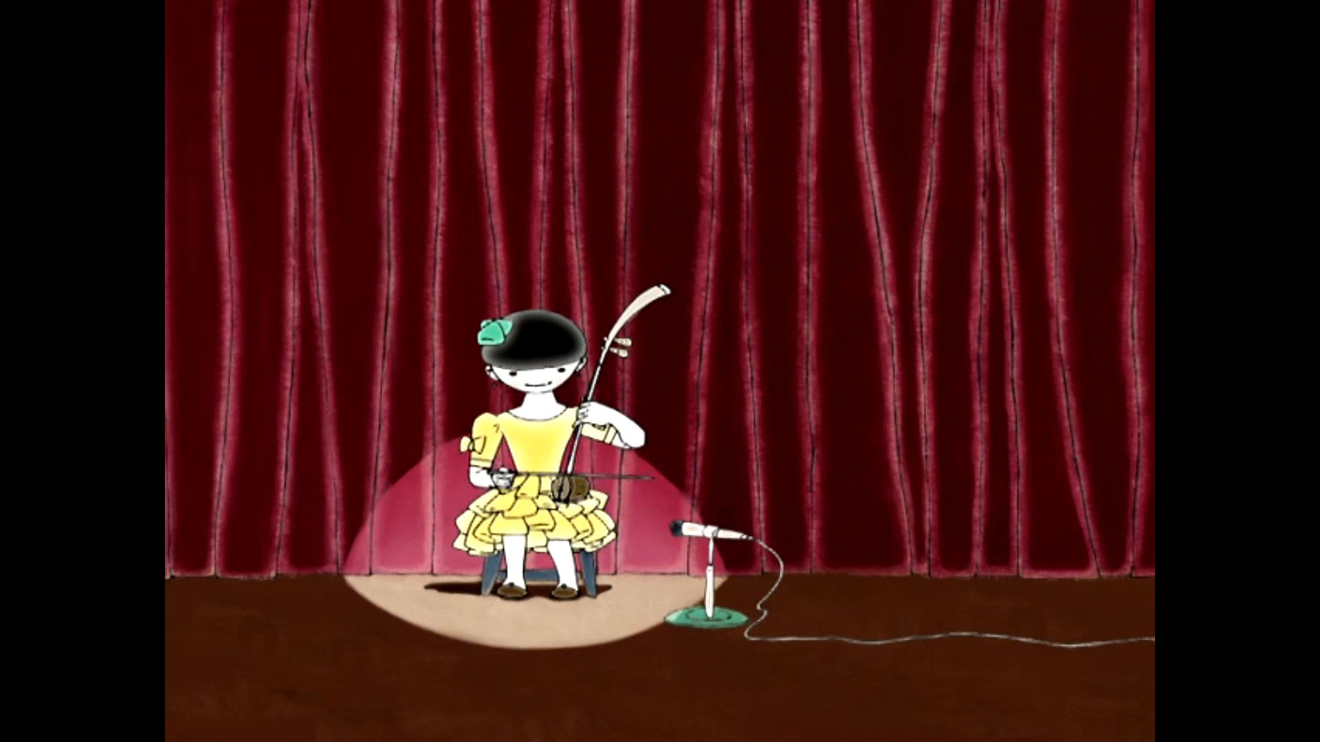 Backdrop for The Chinese Violin