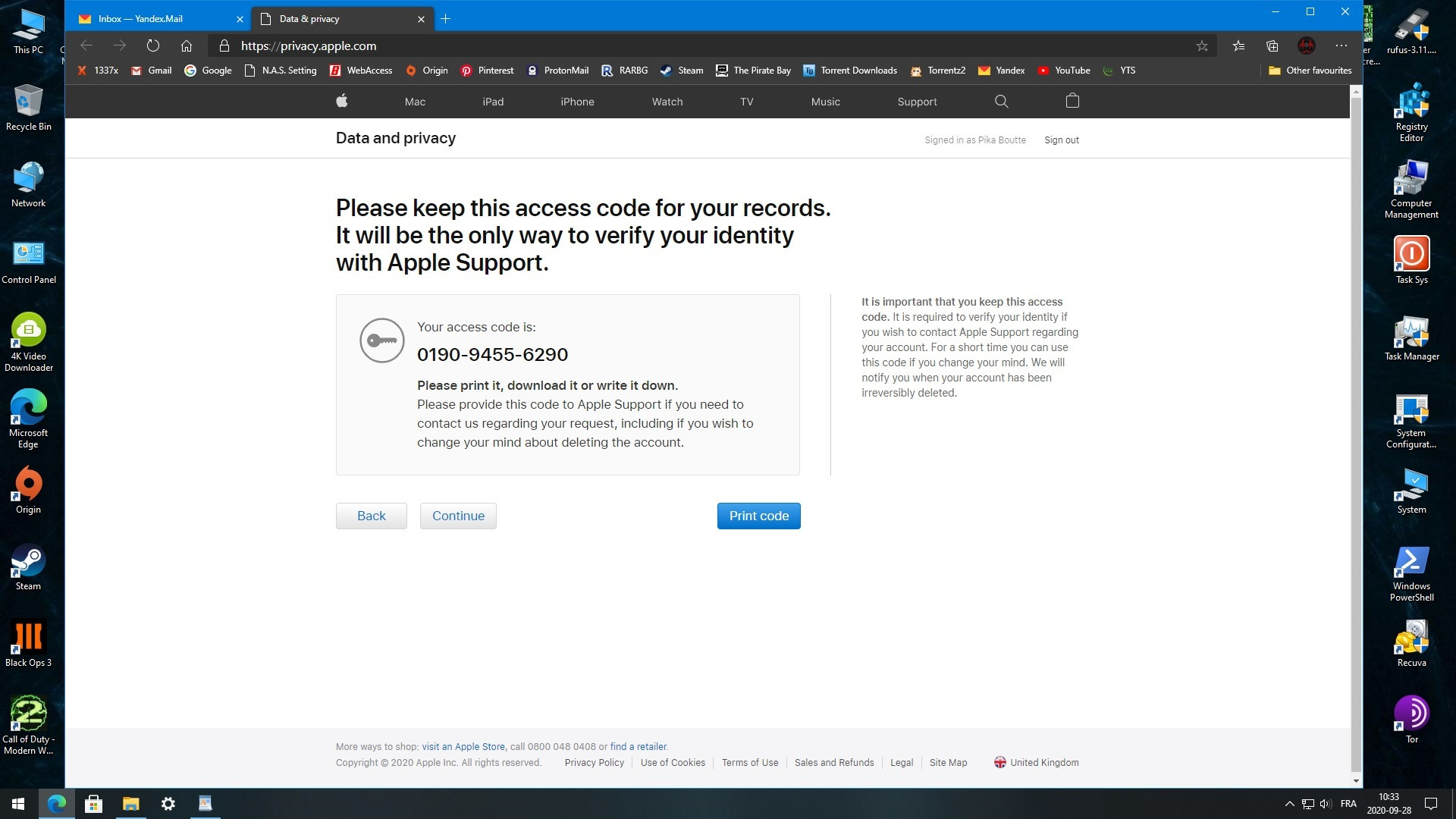 Backdrop for Tentacle 8