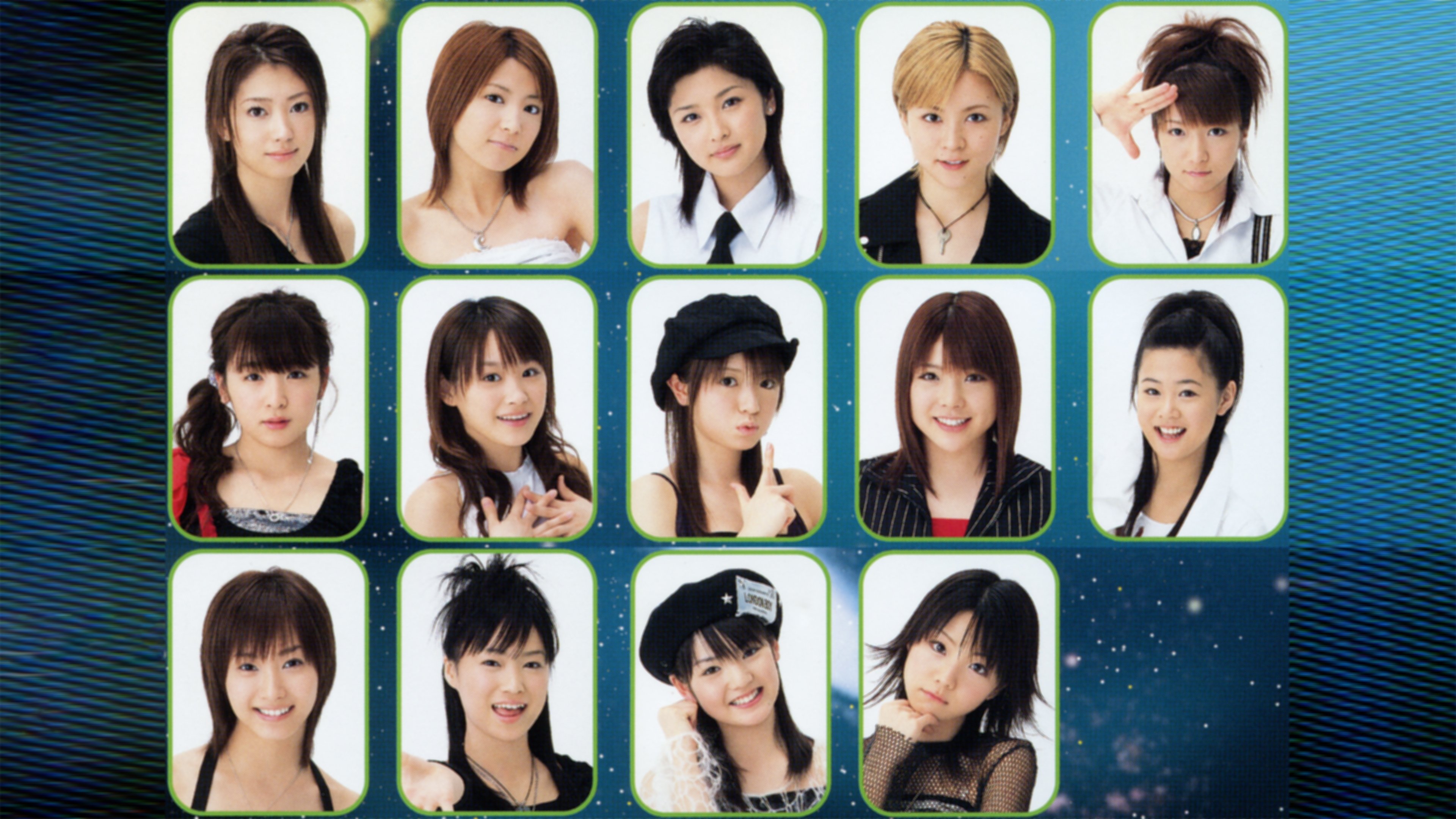 Backdrop for Morning Musume. DVD Magazine Vol.1