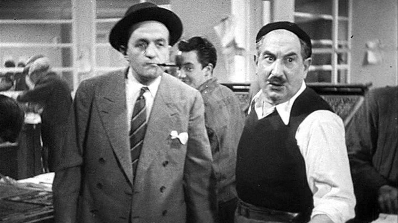 Backdrop for The Newspaper Falls at Five O'Clock