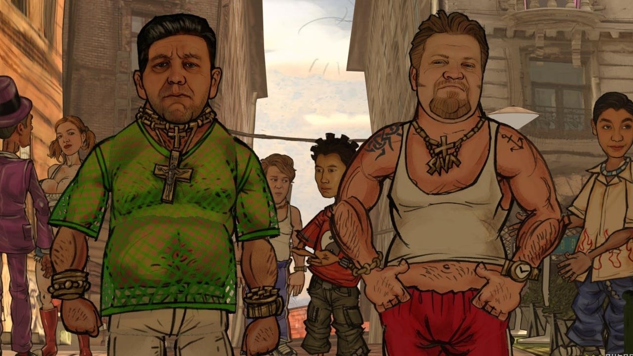 Backdrop for The District