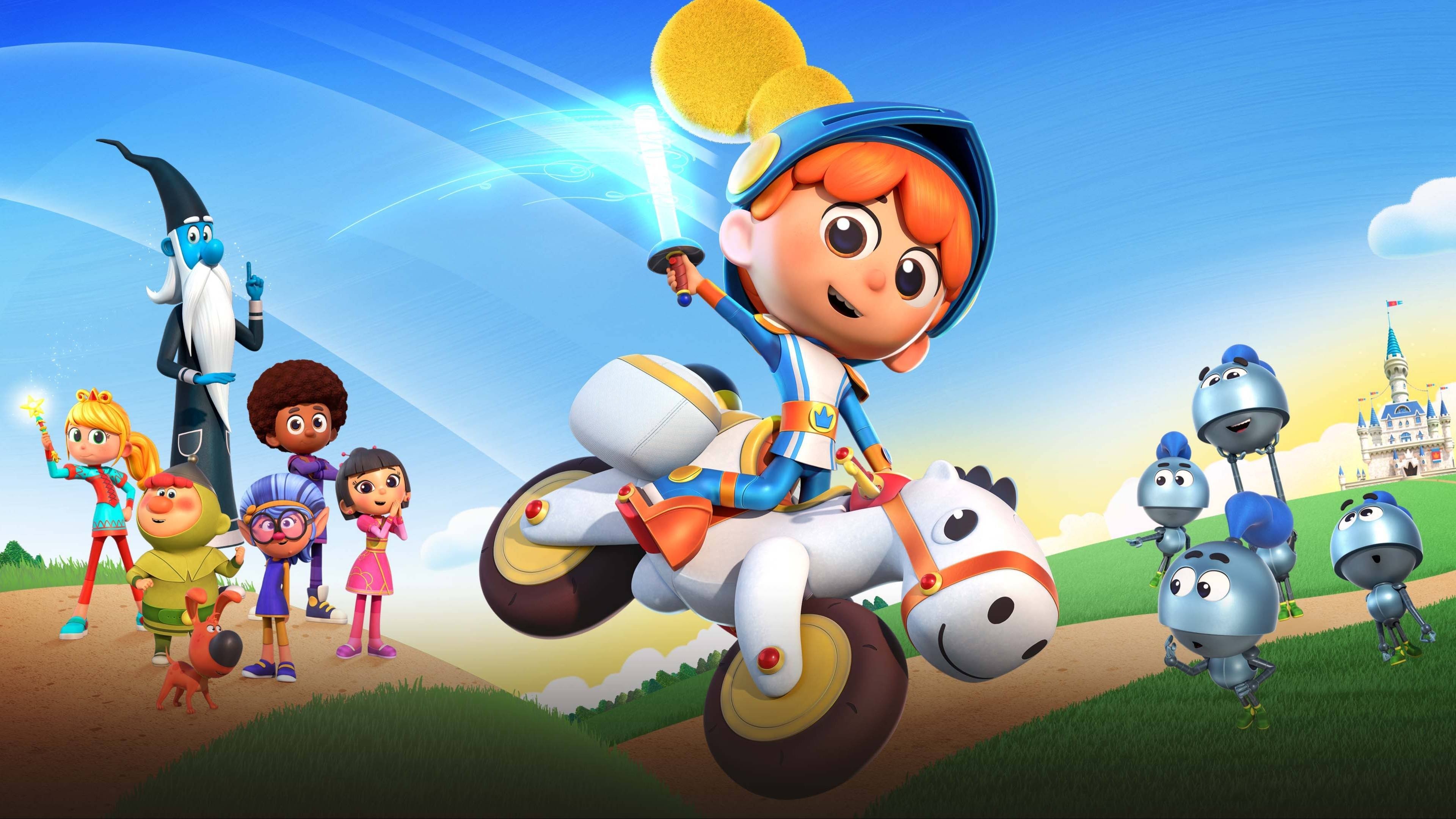 Backdrop for Gus the Itsy-Bitsy Knight