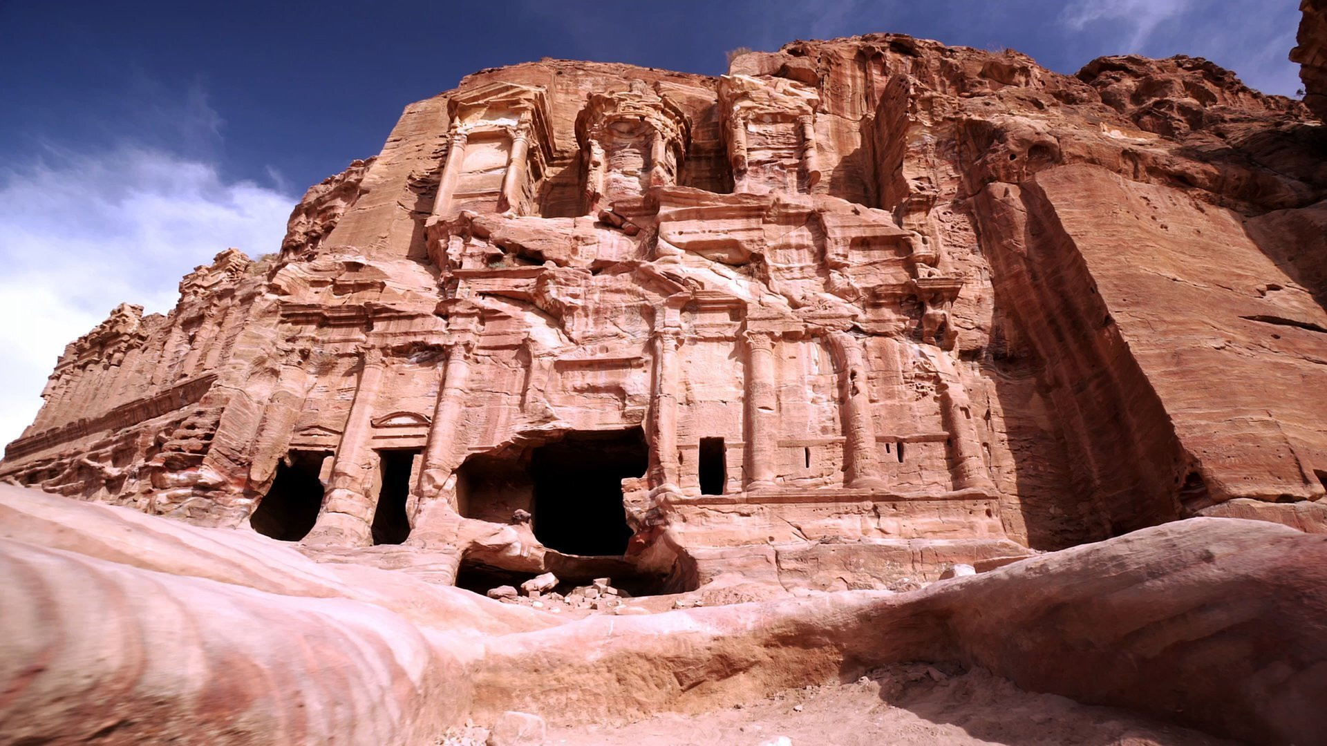 Backdrop for Petra: Secrets of the Ancient Builders