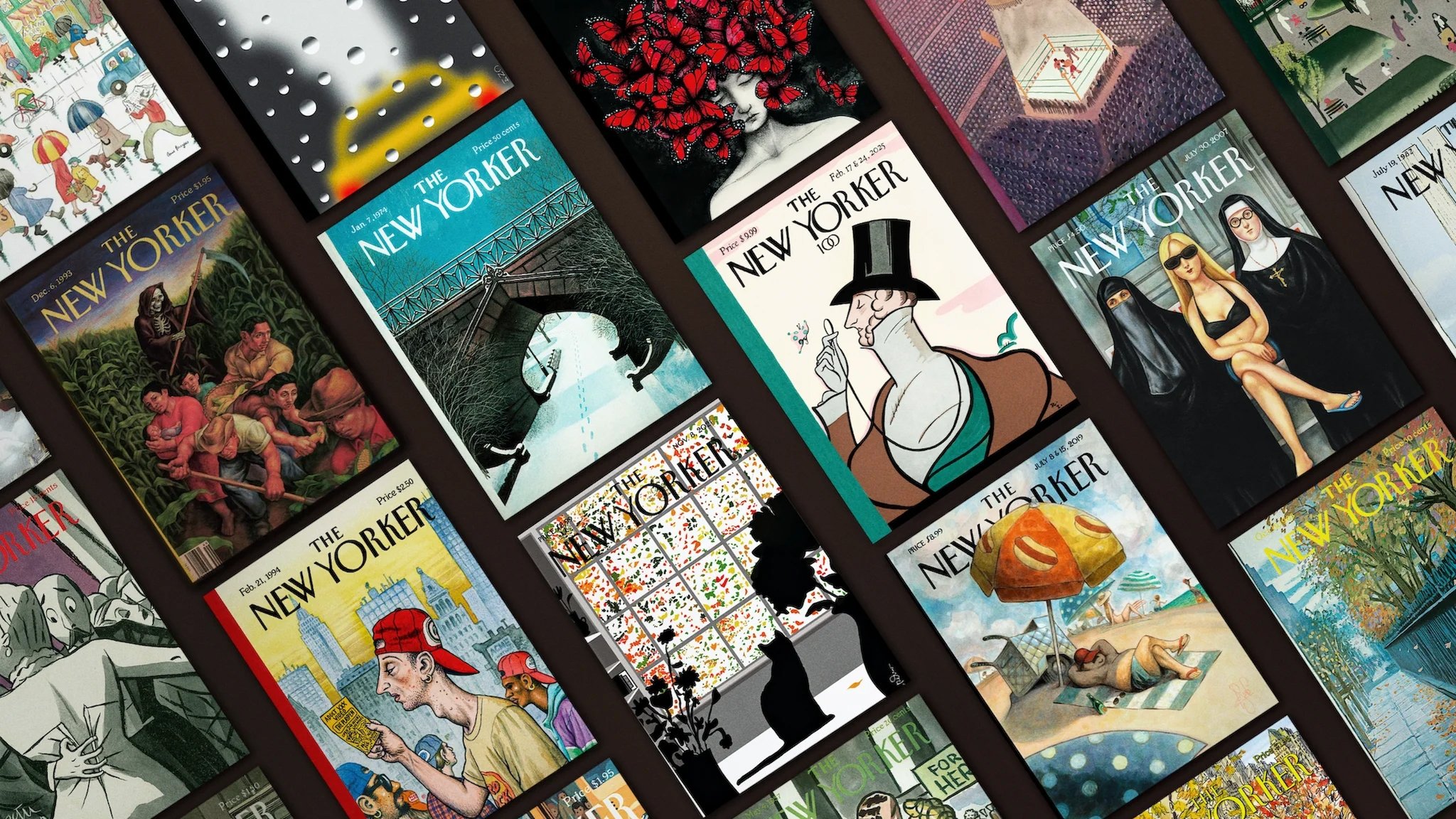 Backdrop for The New Yorker at 100