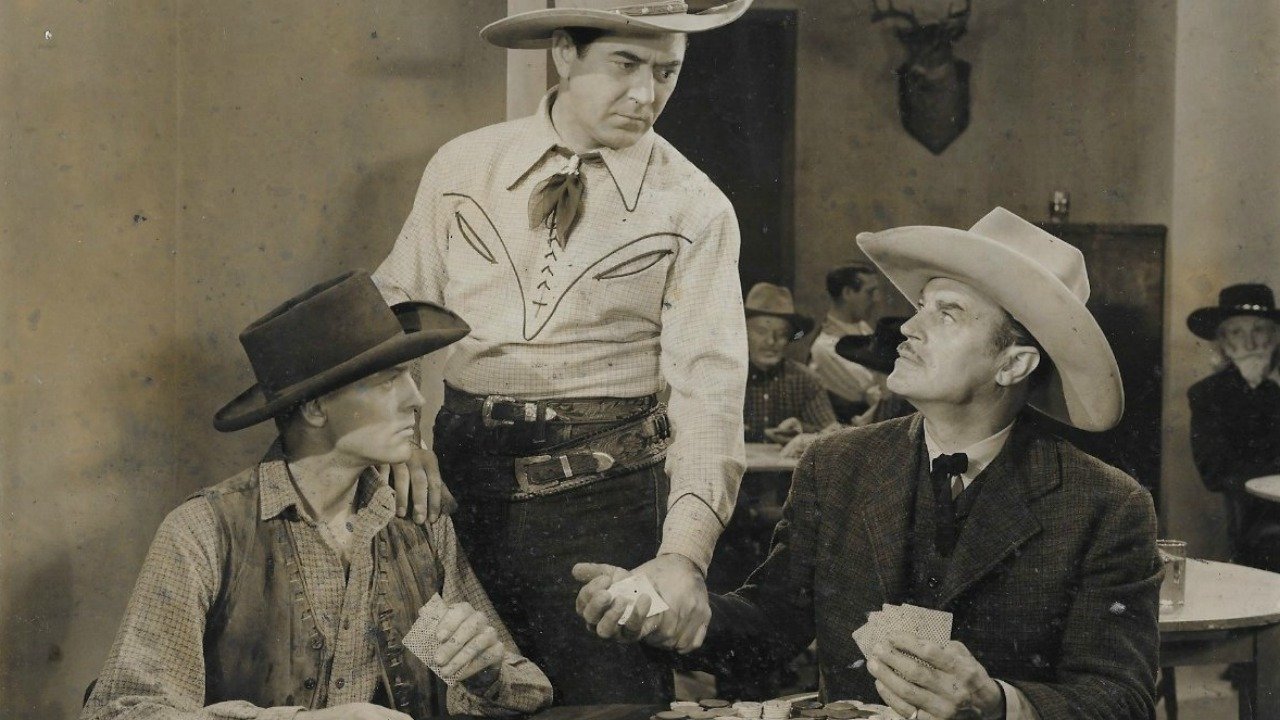 Backdrop for Outlaws of Stampede Pass