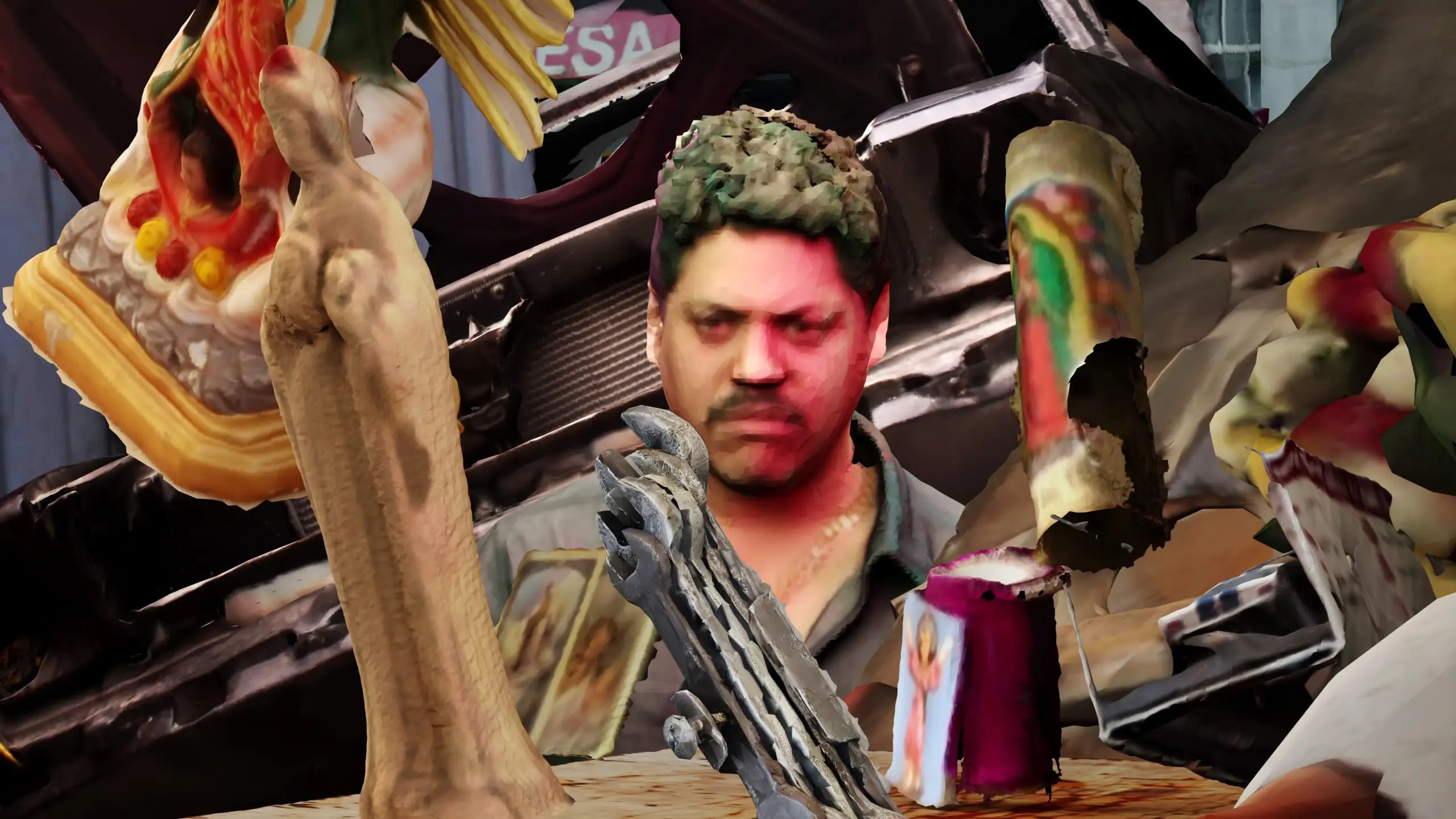 Backdrop for Aferrado