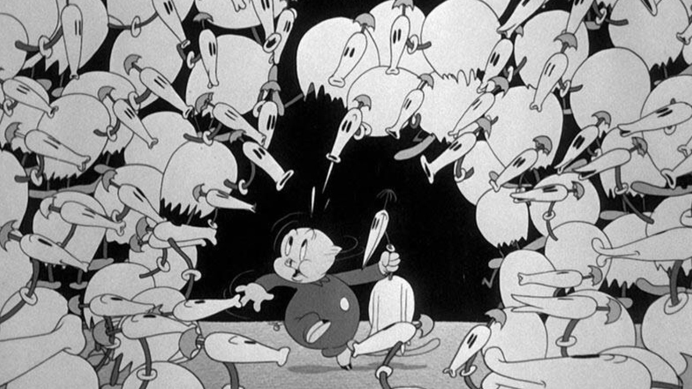 Backdrop for Porky in Wackyland