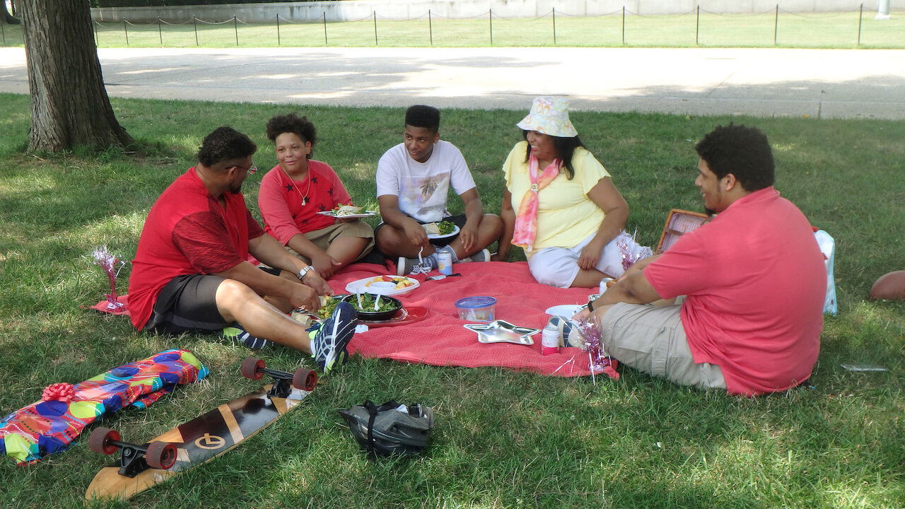 Backdrop for Chicken Soup for the Soul's Being Dad