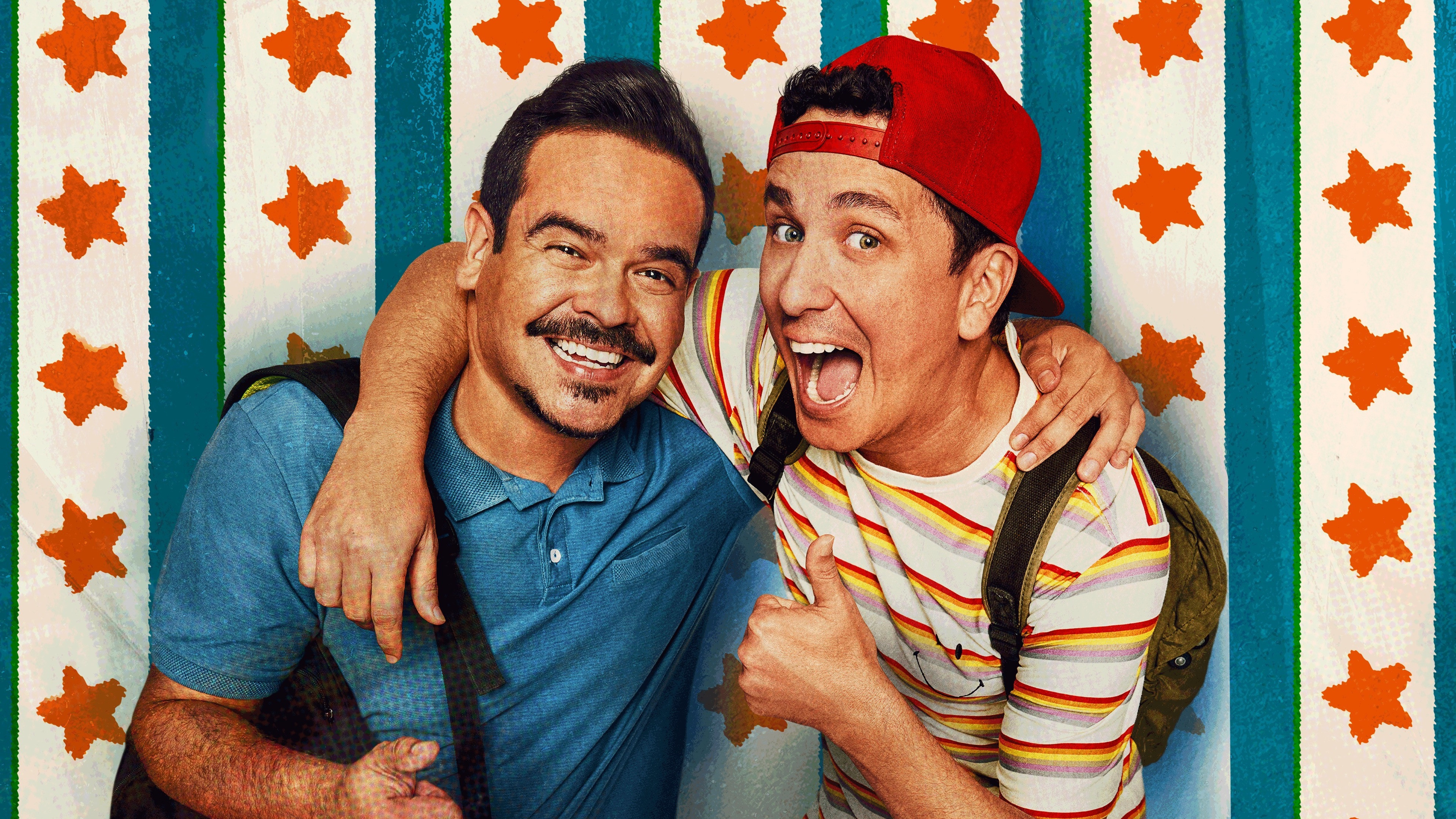 Backdrop for Cosme & Damião: Quase Santos