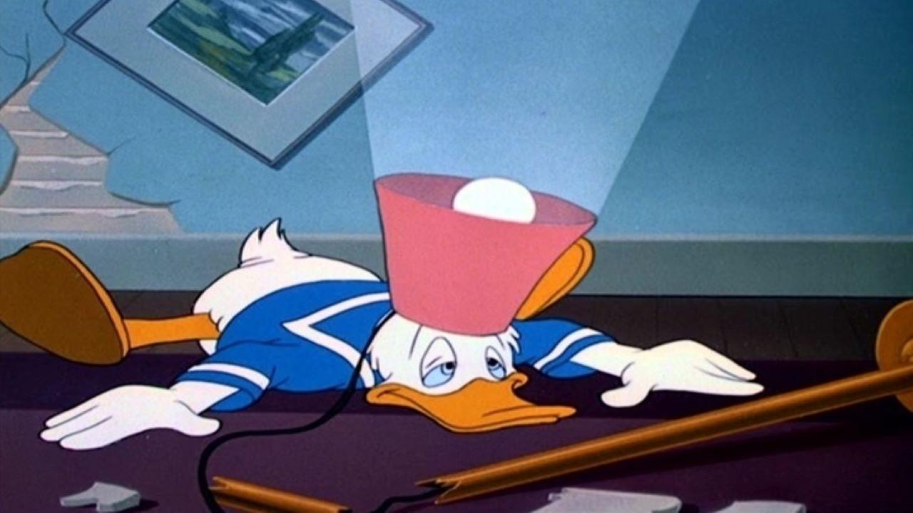 Backdrop for Daddy Duck