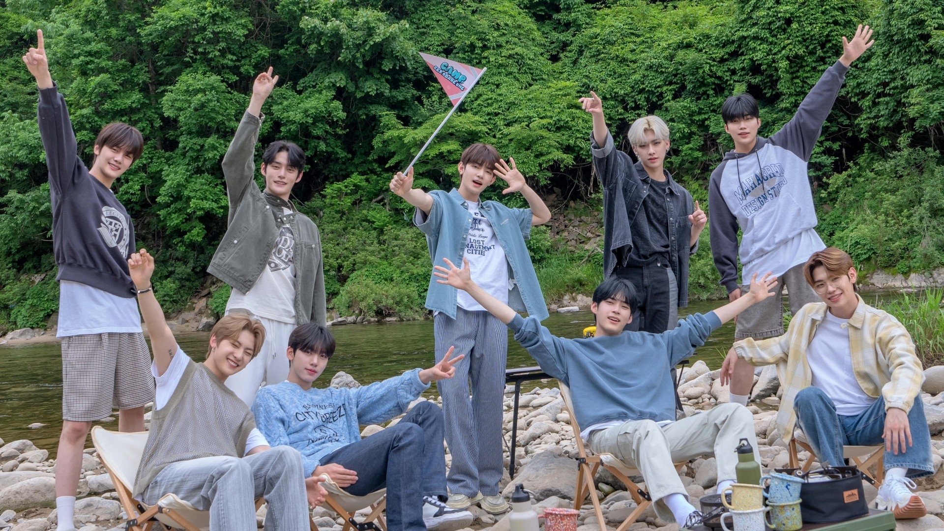 Backdrop for CAMP ZEROBASEONE