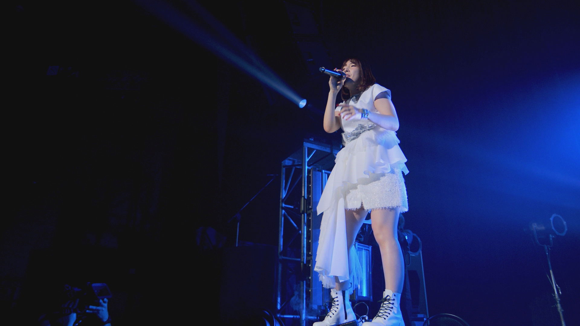 Backdrop for UCHIDA MAAYA LIVE TOUR 2019 we are here