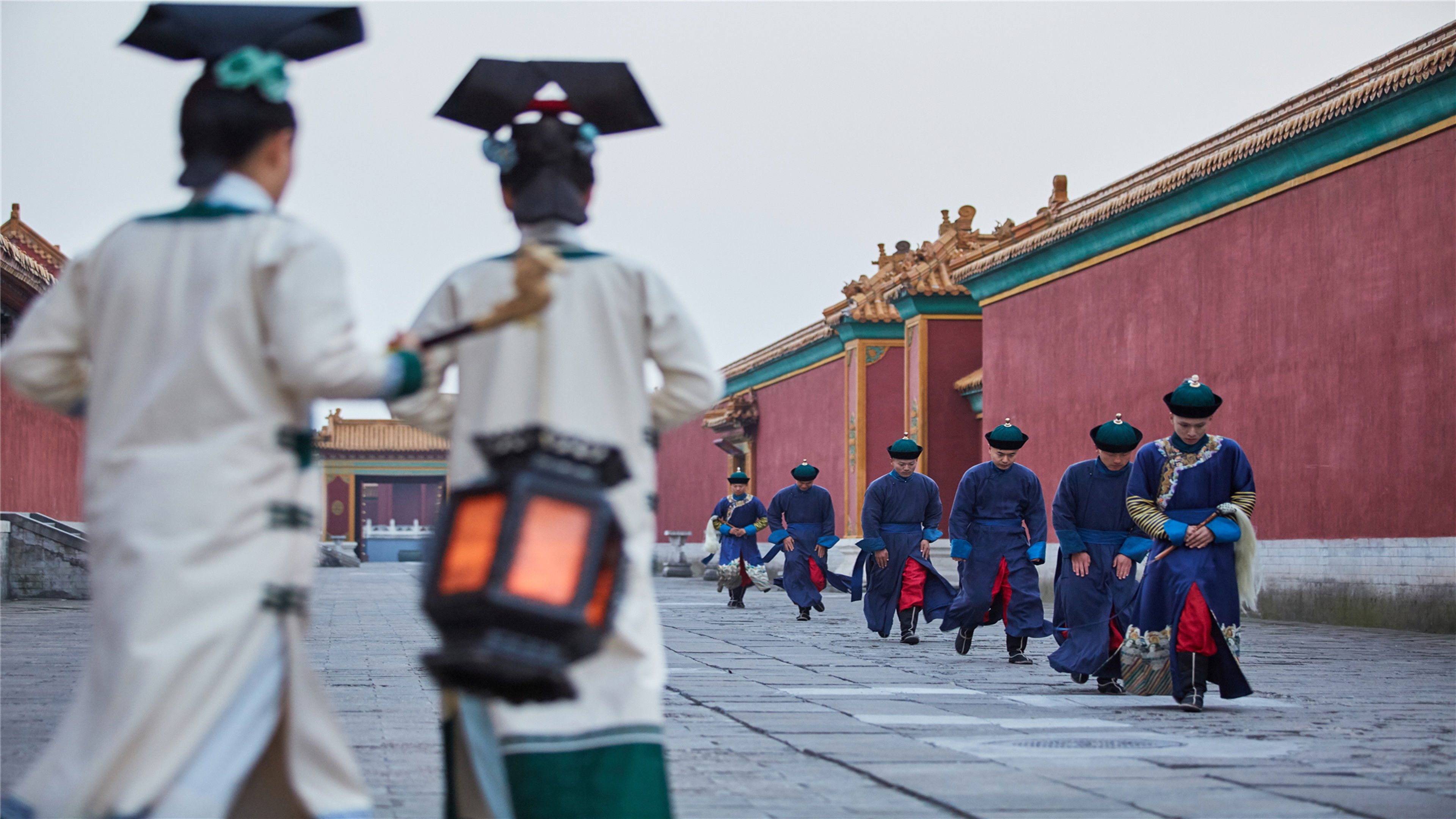 Backdrop for The Forbidden City Affair