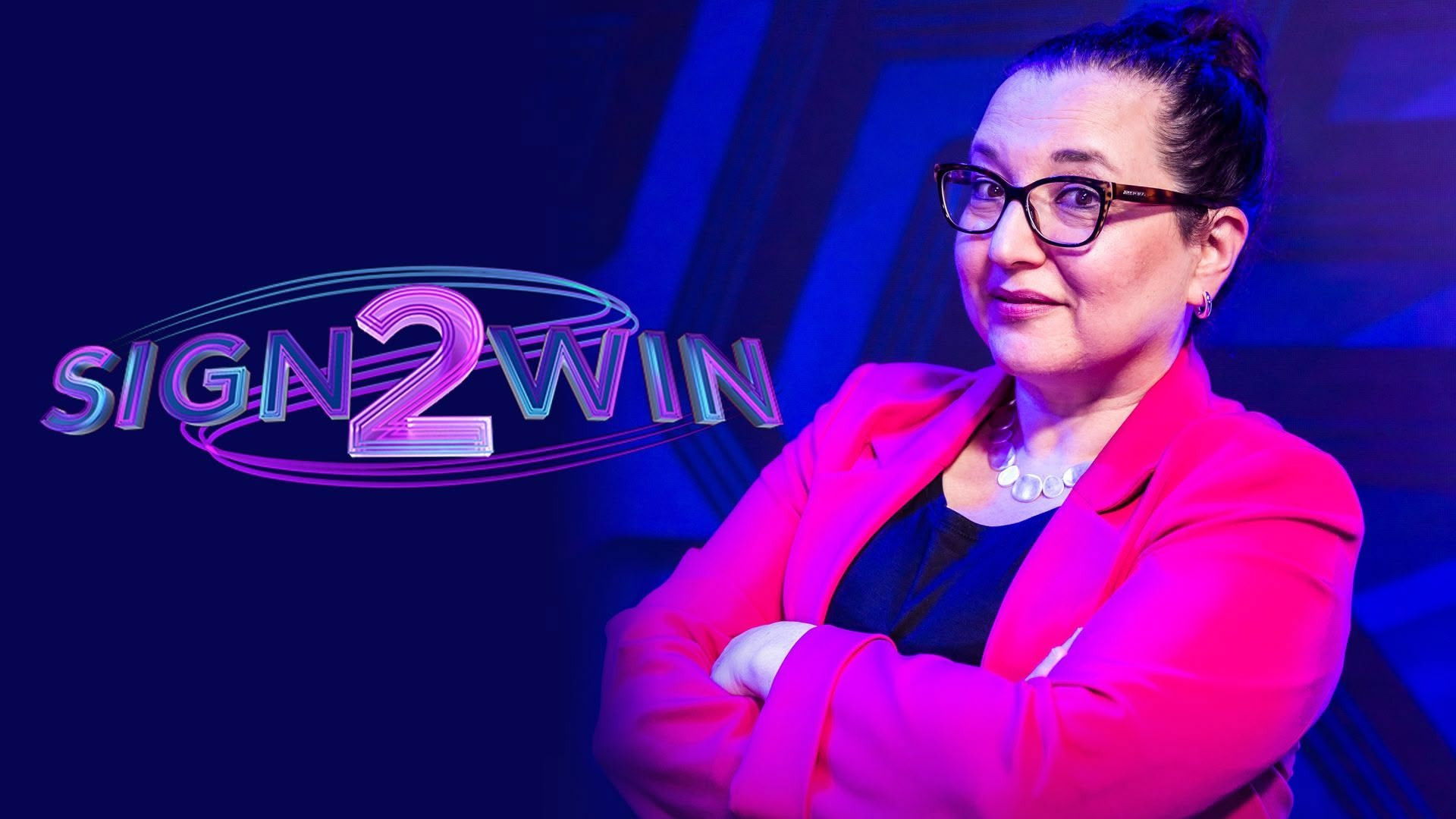 Backdrop for Sign2Win