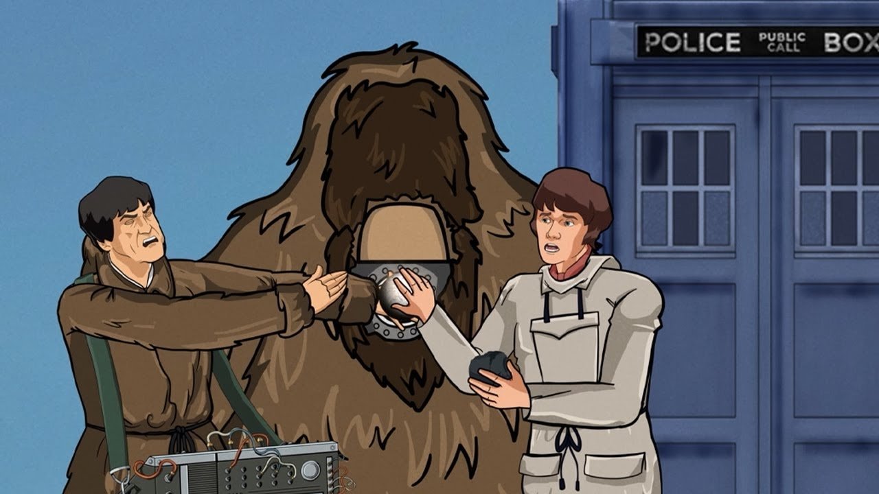 Backdrop for Doctor Who: The Abominable Snowmen