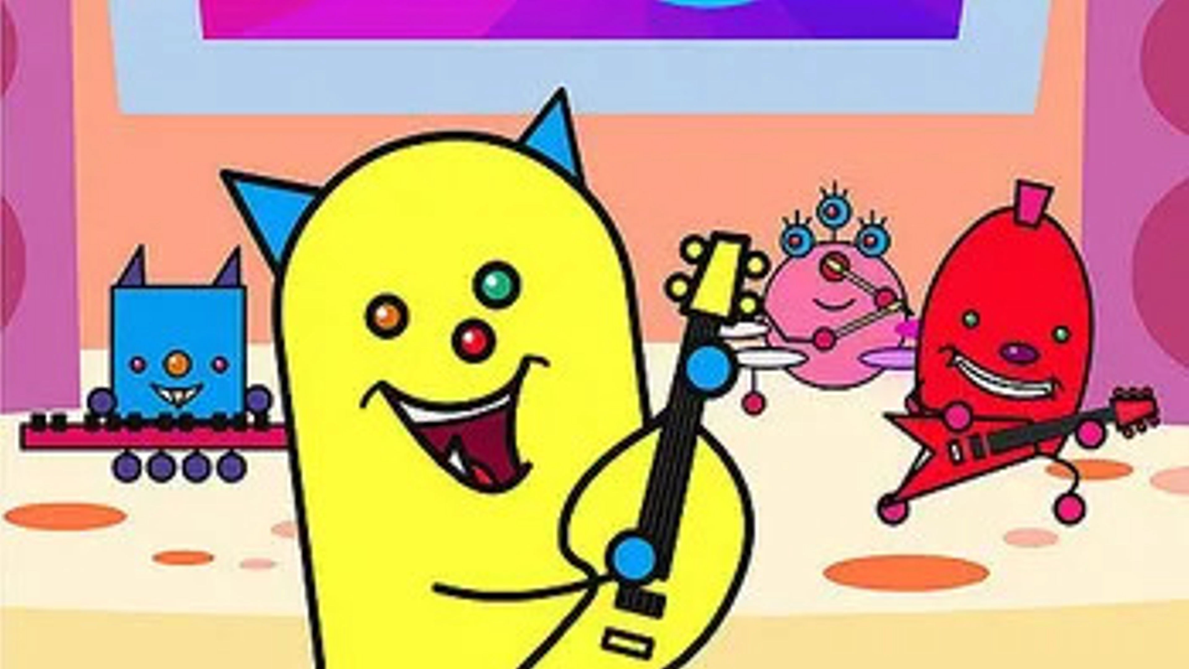 Backdrop for Happy Monster Band