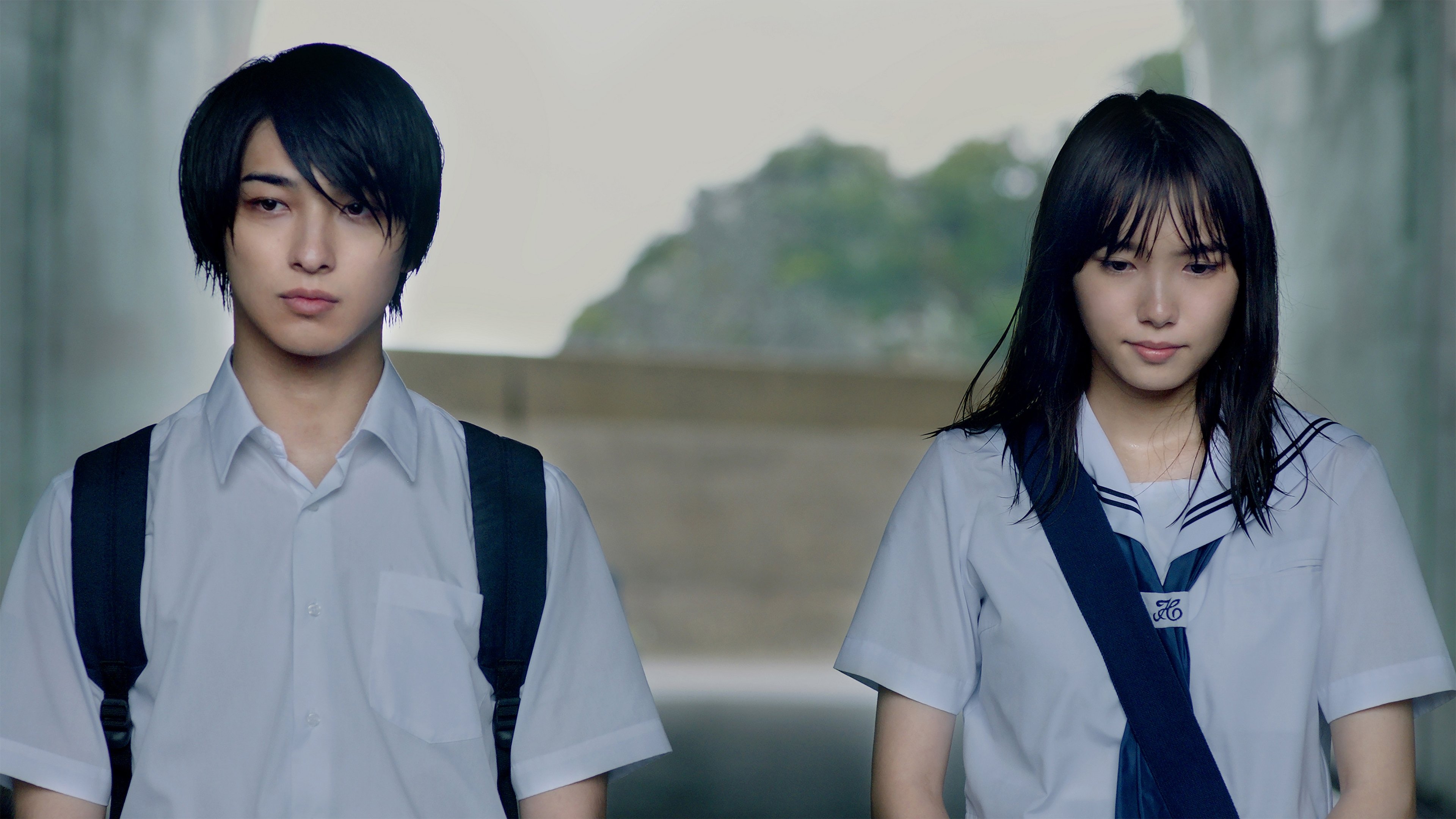 Backdrop for Go Away, Ultramarine