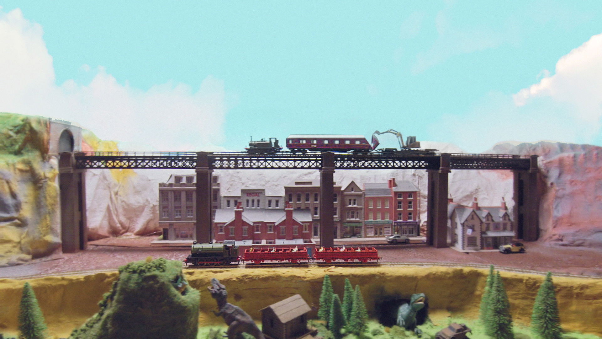 Backdrop for The Great Model Railway Challenge