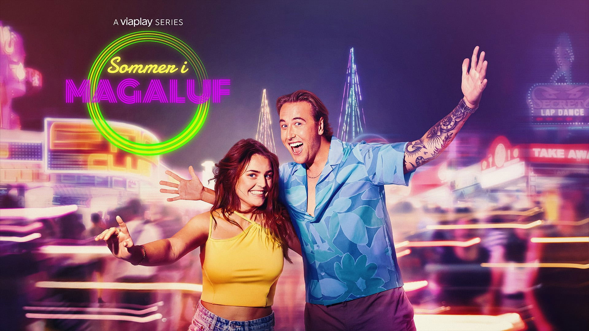 Backdrop for Sommer i Magaluf