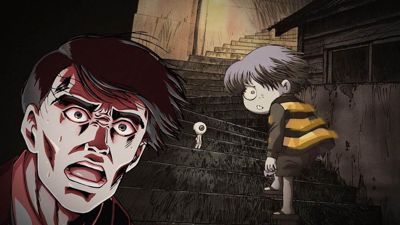 Backdrop for Graveyard Kitaro