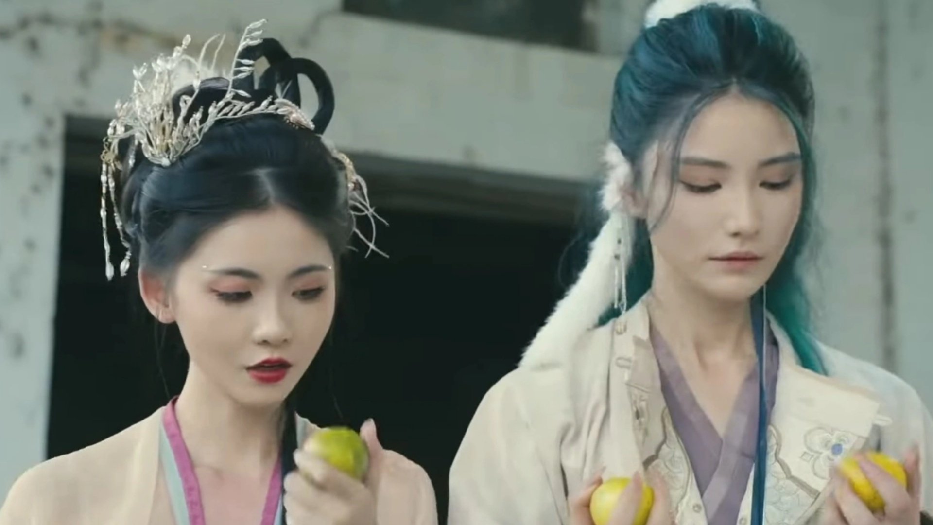 Backdrop for Chang'e and the Jade Rabbit's Mid-Autumn Adventure