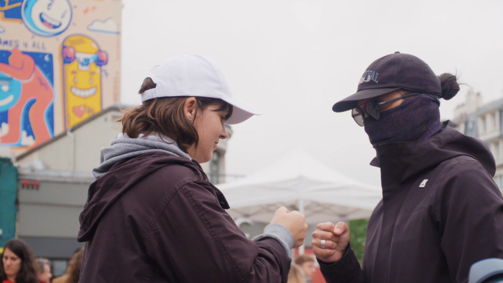 Backdrop for Le Mural