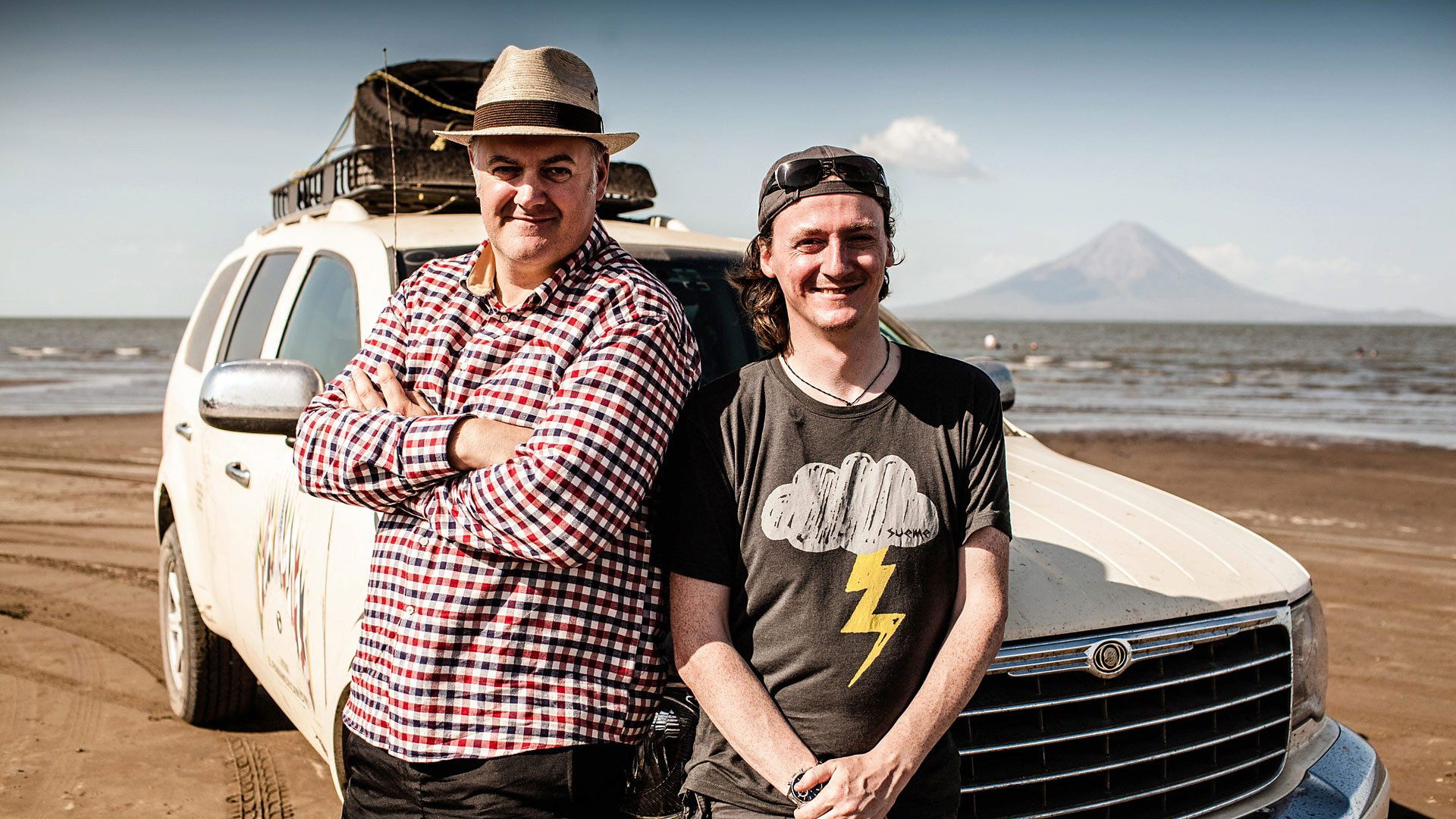 Backdrop for Dara and Ed's Great Big Adventure