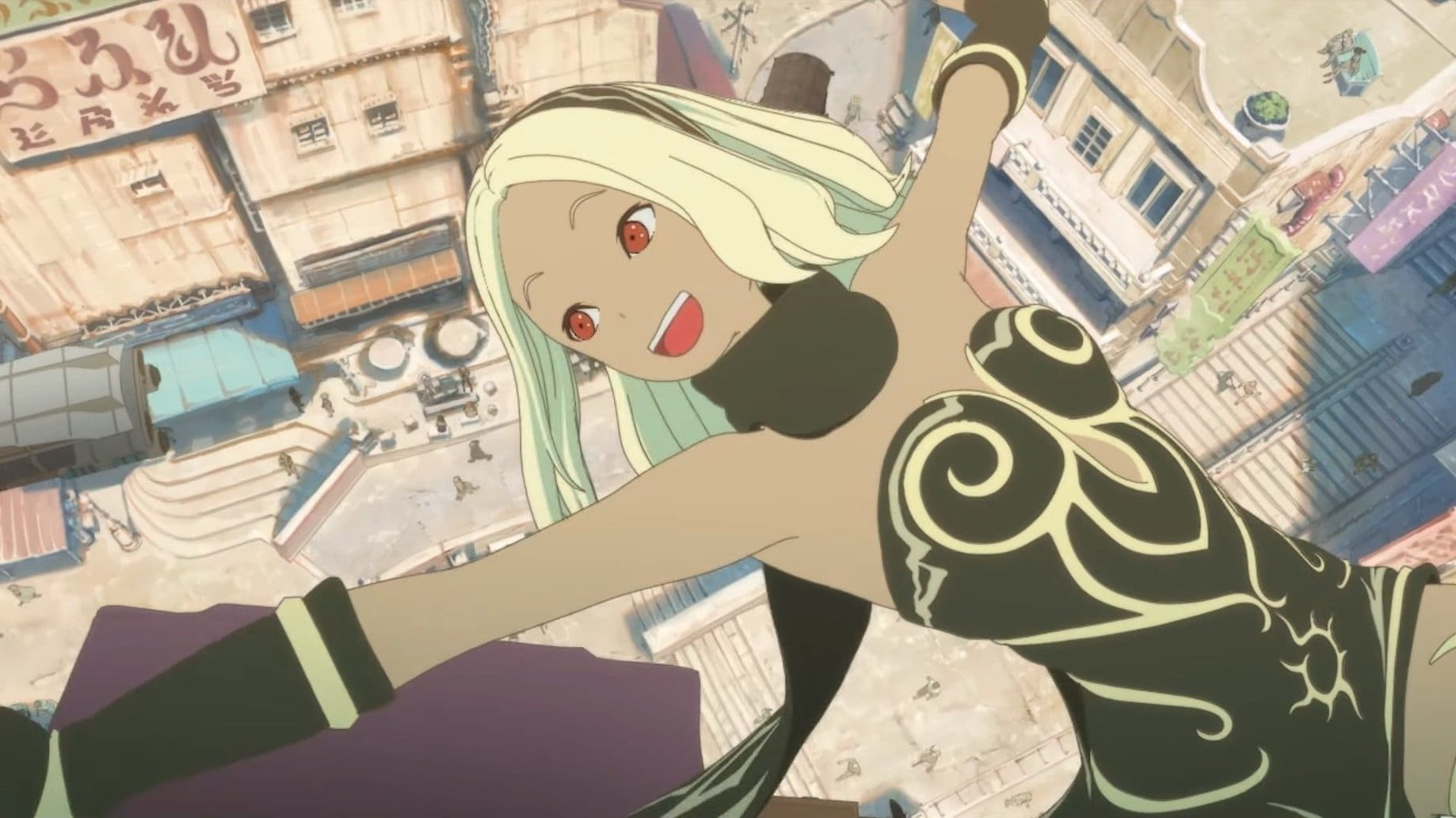 Backdrop for Gravity Rush: The Animation - Overture