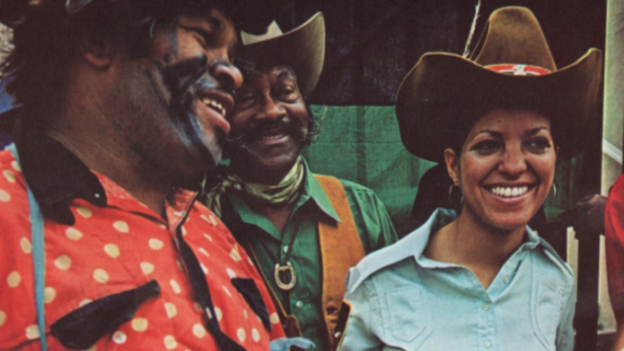 Backdrop for Black Rodeo