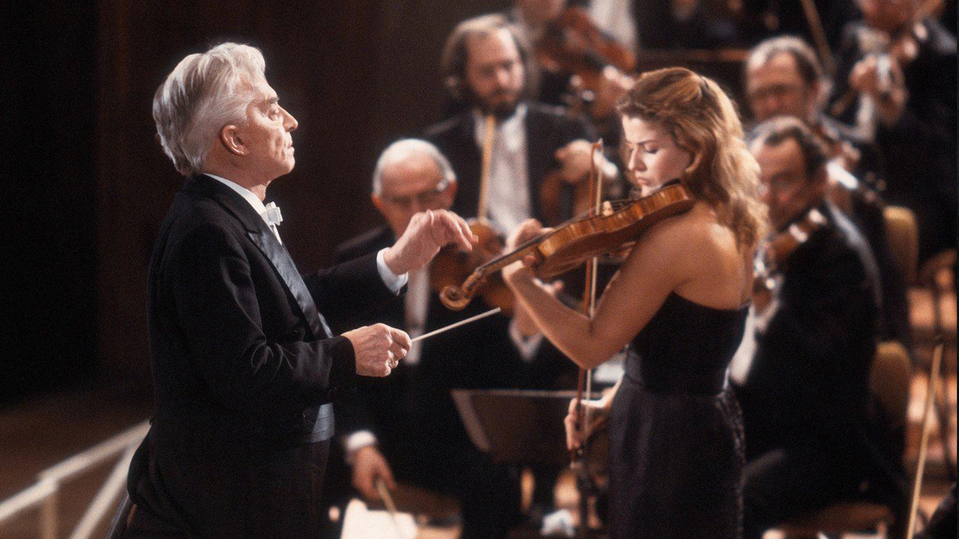 Backdrop for Karajan: Beethoven: Violin Concerto