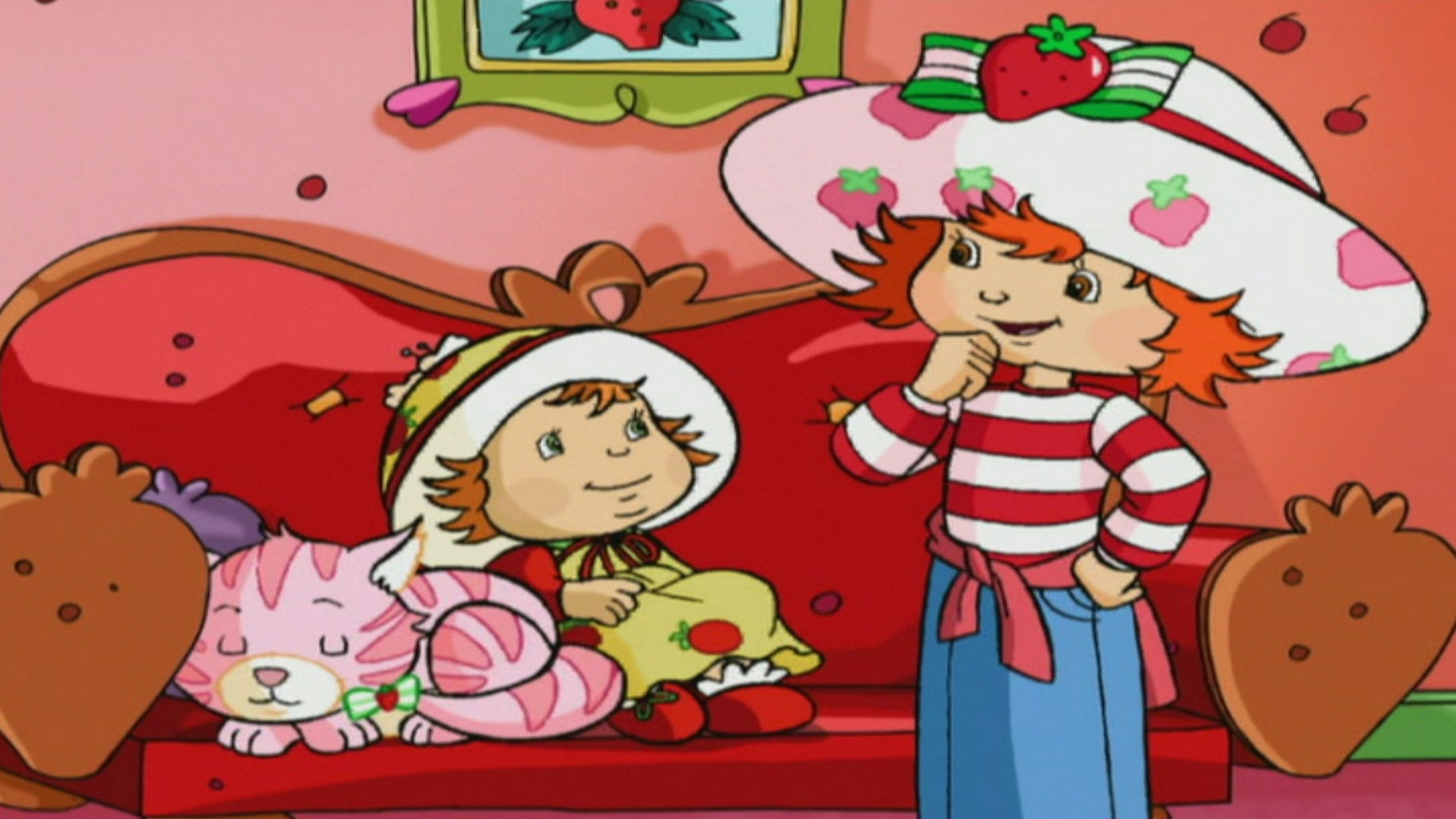 Backdrop for Strawberry Shortcake: Spring for Strawberry Shortcake
