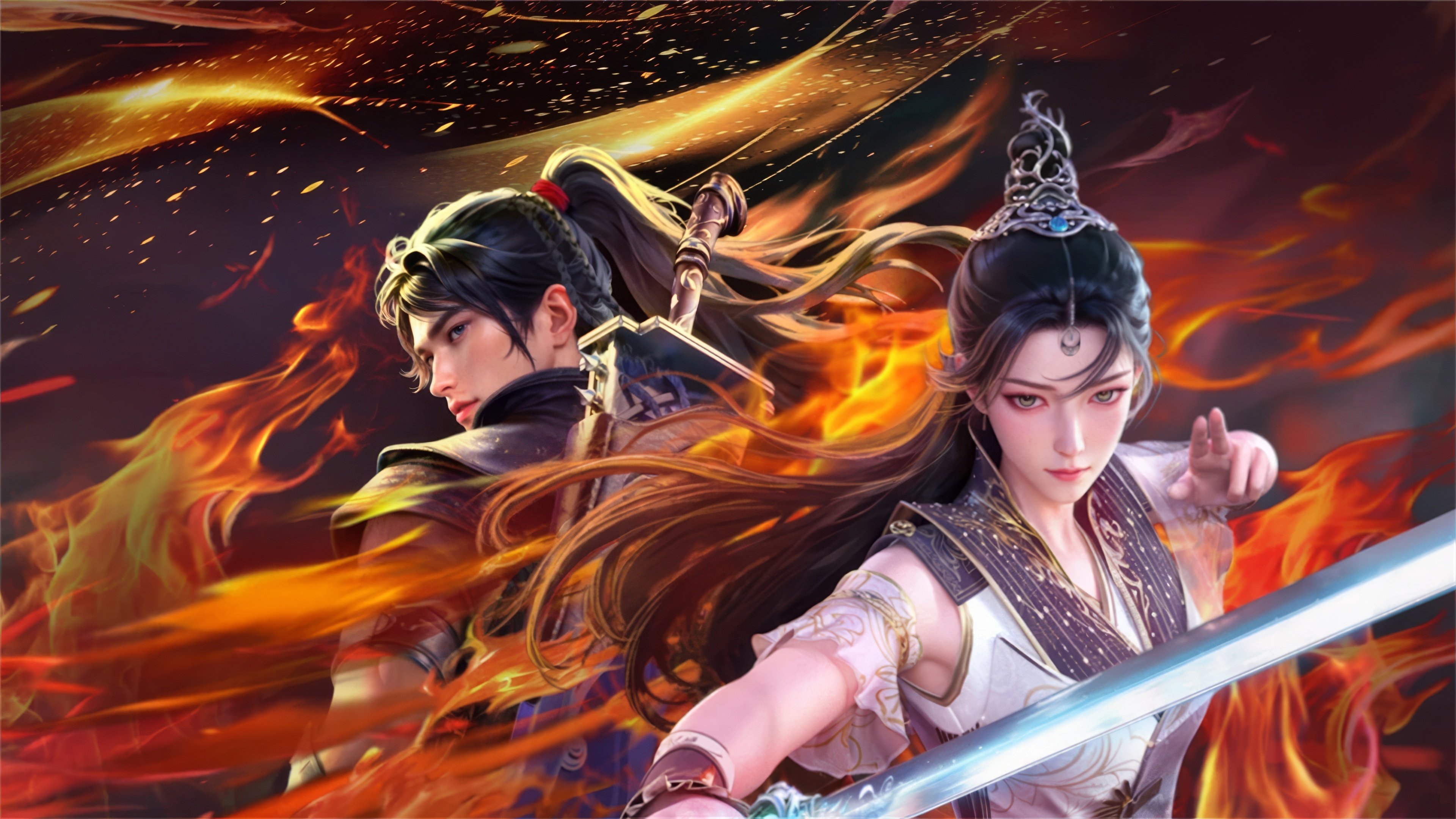 Backdrop for I am the Blade