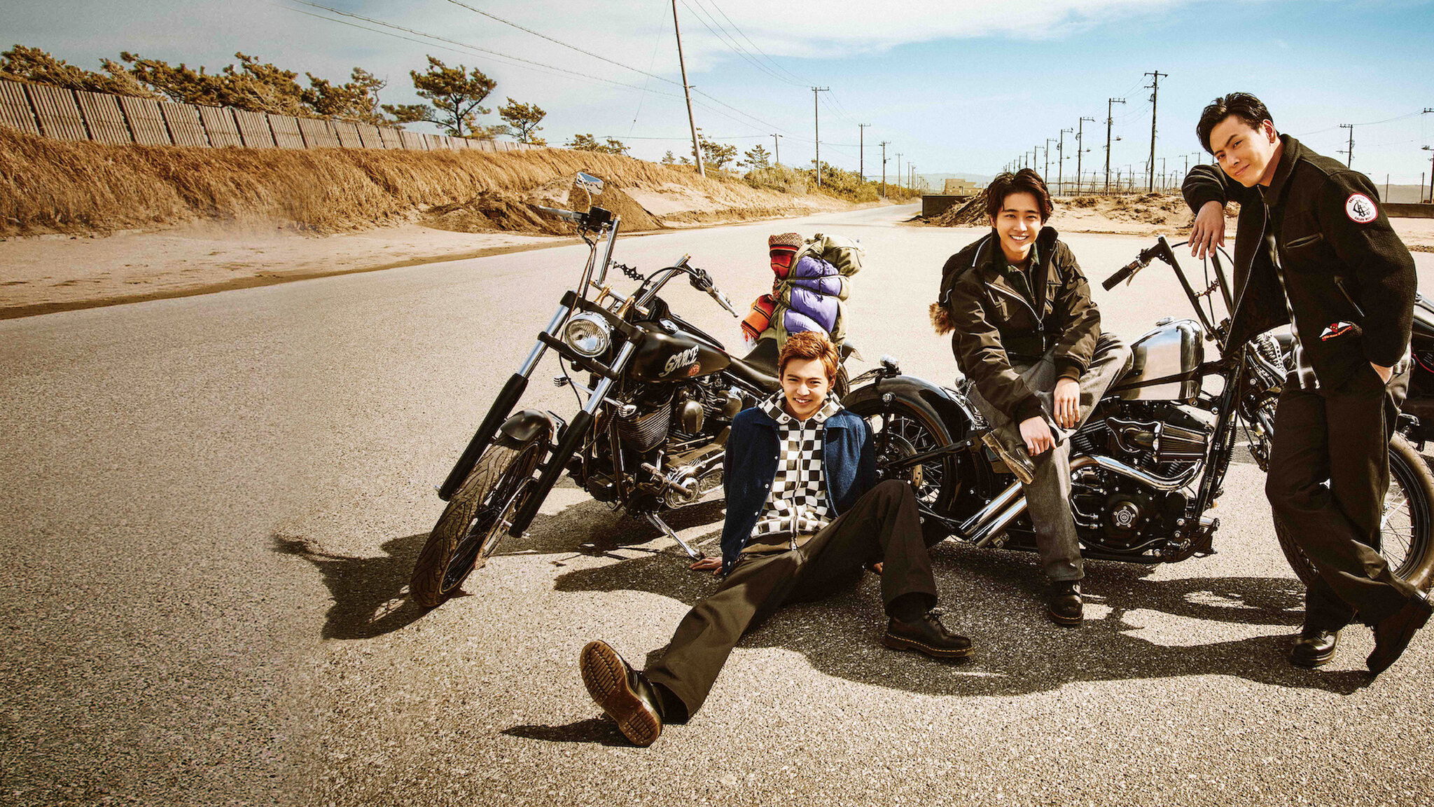 Backdrop for DTC –Yukemuri Junjo Hen– from HiGH&LOW