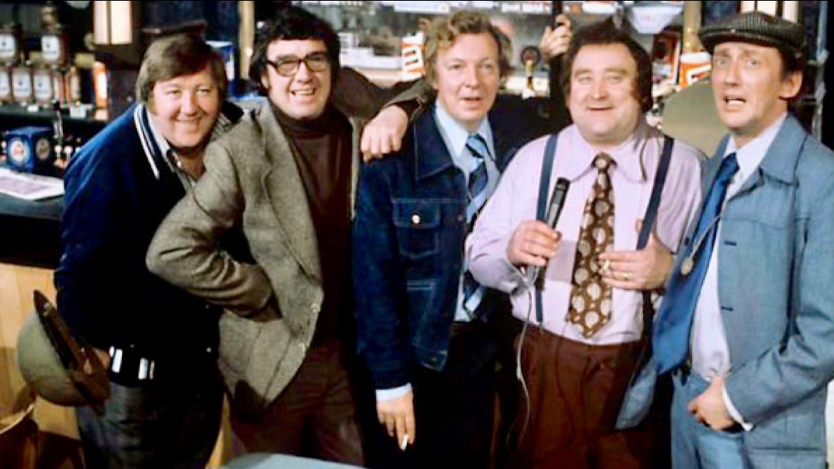 Backdrop for The Wheeltappers and Shunters Social Club