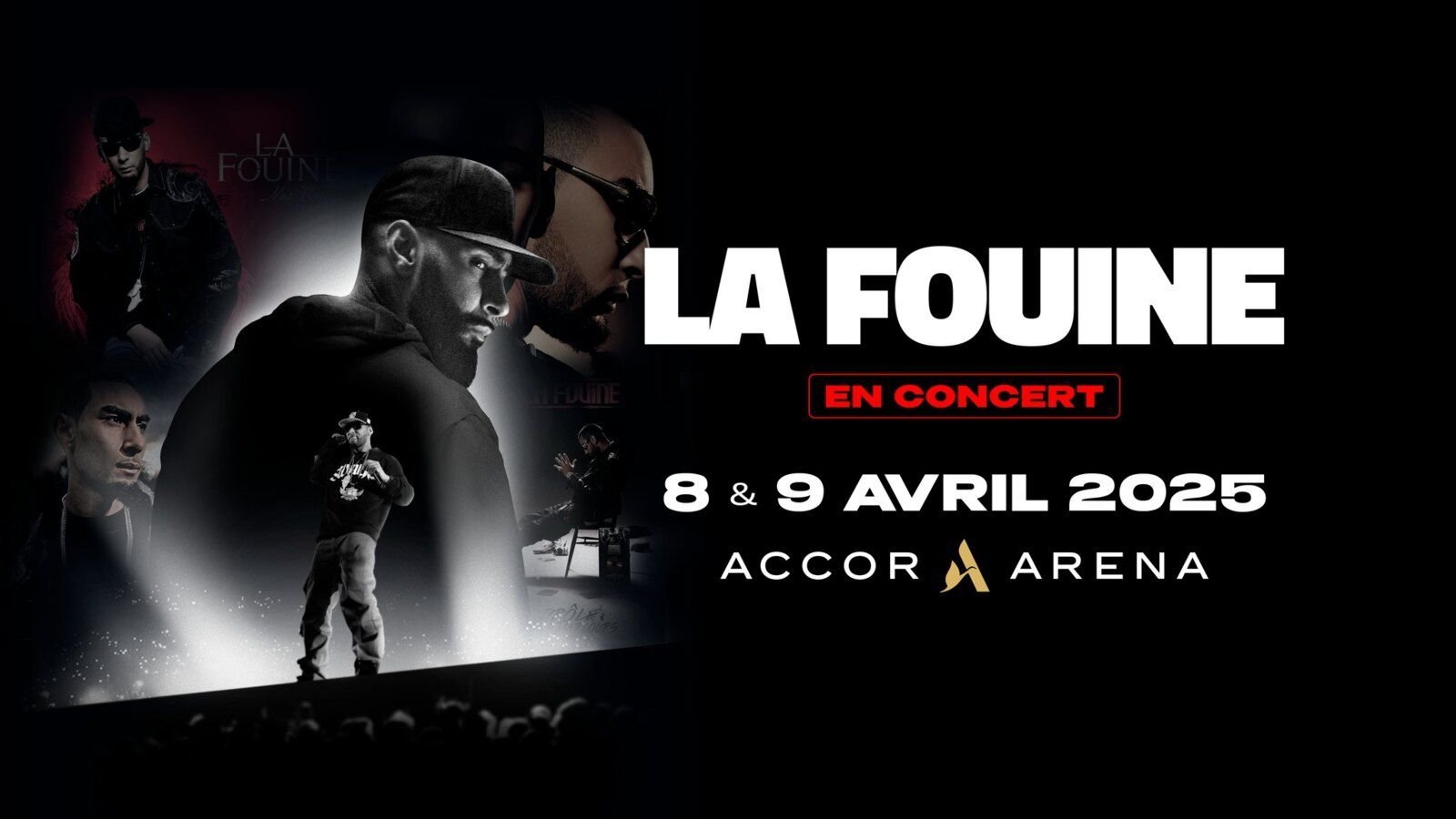 Backdrop for La Fouine à l'Accor Arena