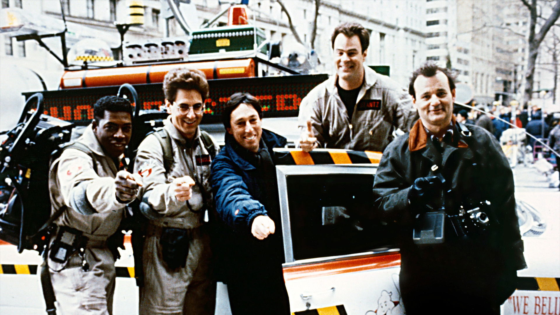 Backdrop for On the Scene with the Ghostbusters