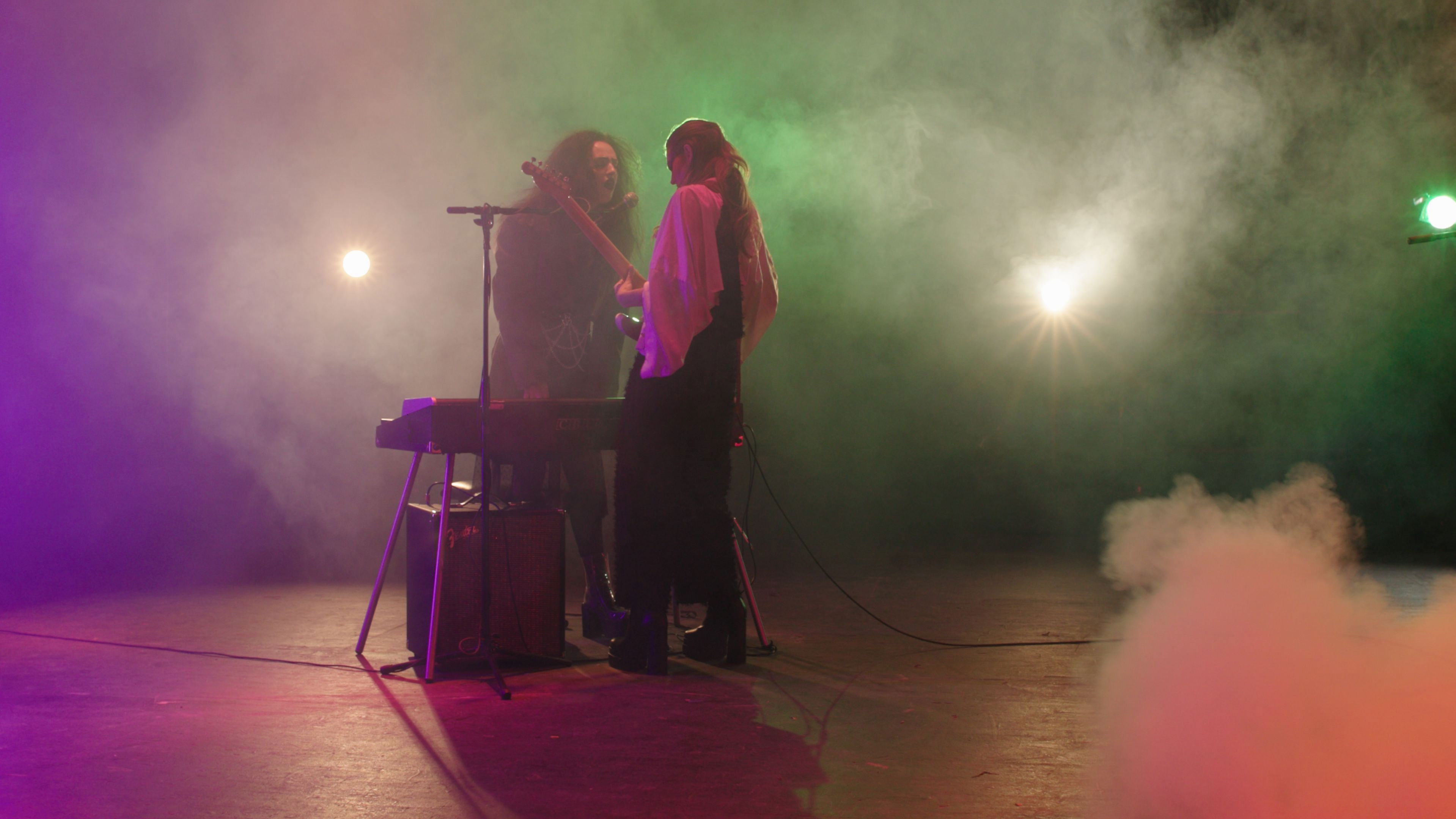 Backdrop for Tess Terror and the Demons