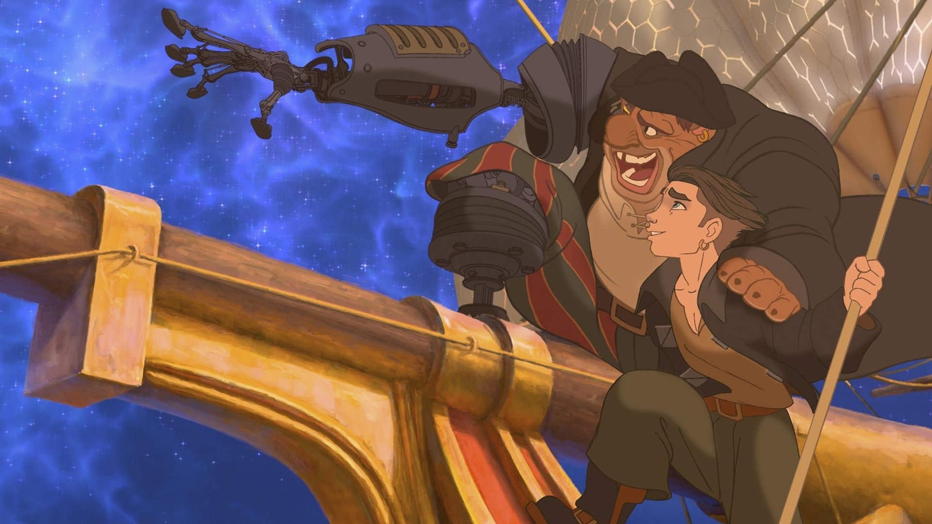 Backdrop for Treasure Planet