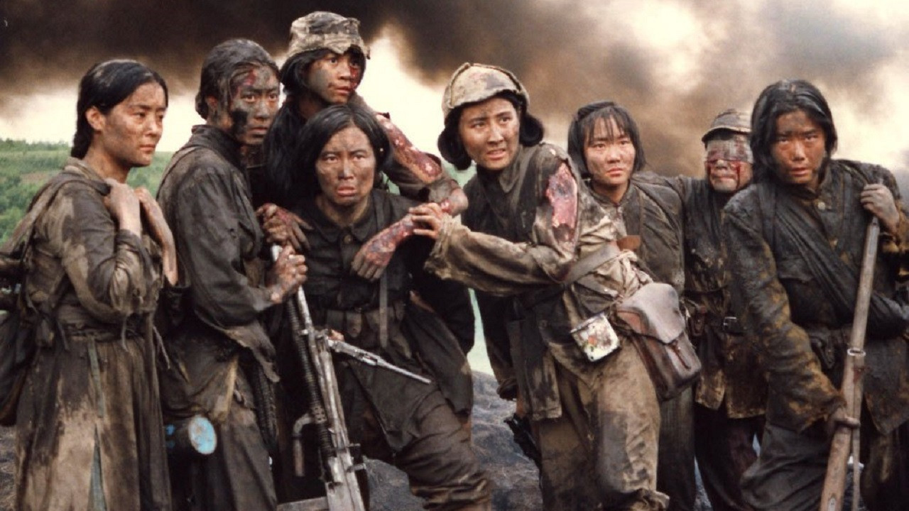 Backdrop for Eight Women Fighters