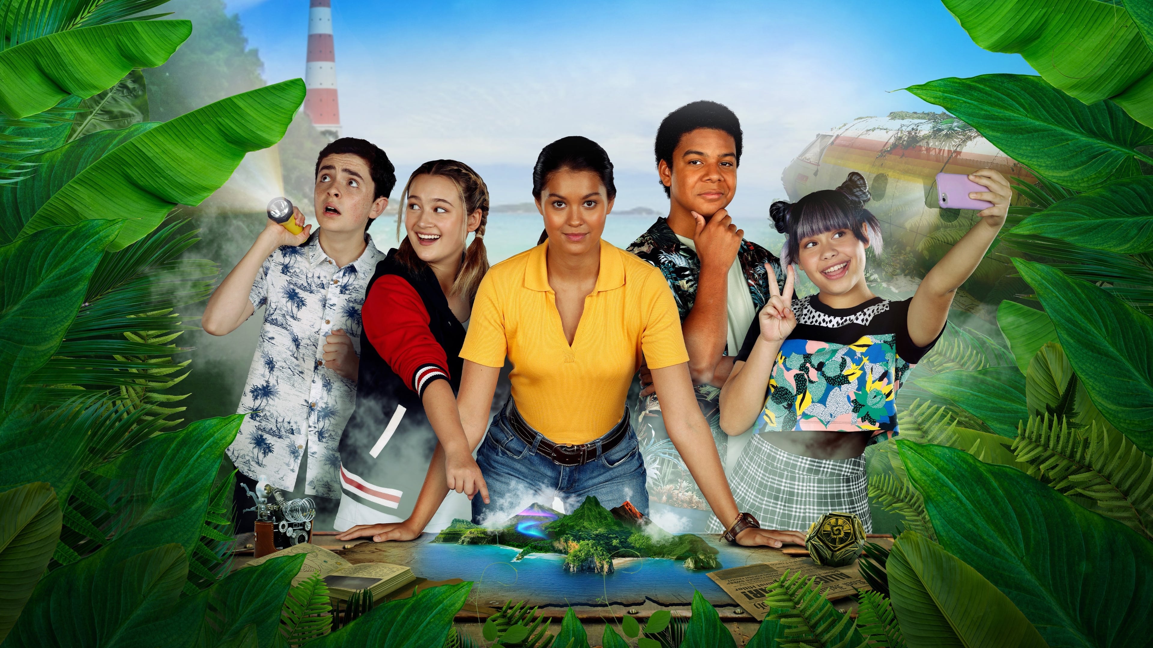 Backdrop for Rock Island Mysteries