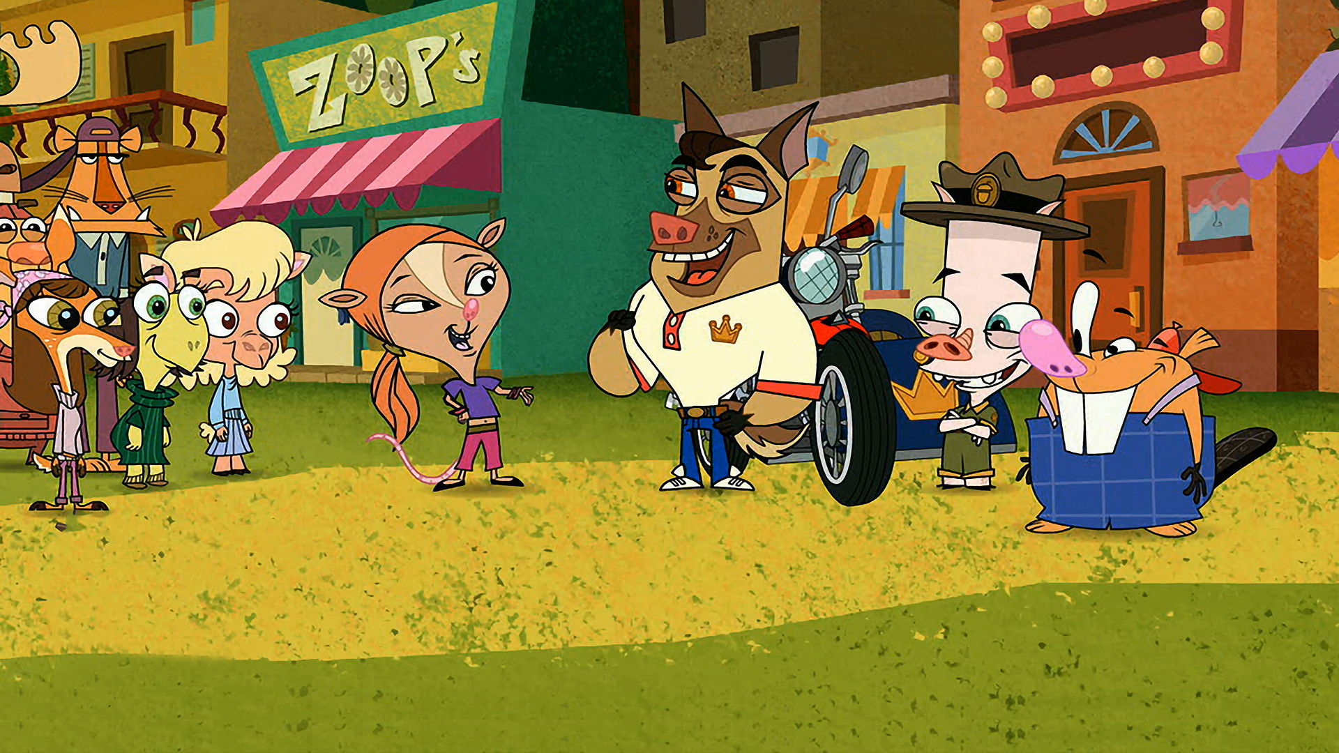 Backdrop for Iggy Arbuckle