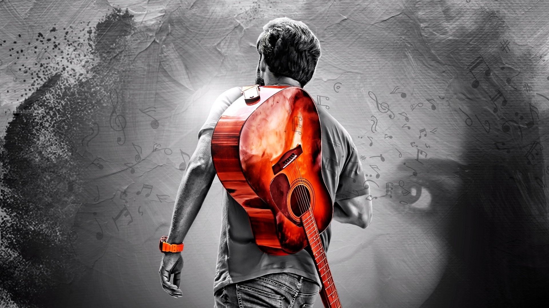 Backdrop for Tej... I Love You