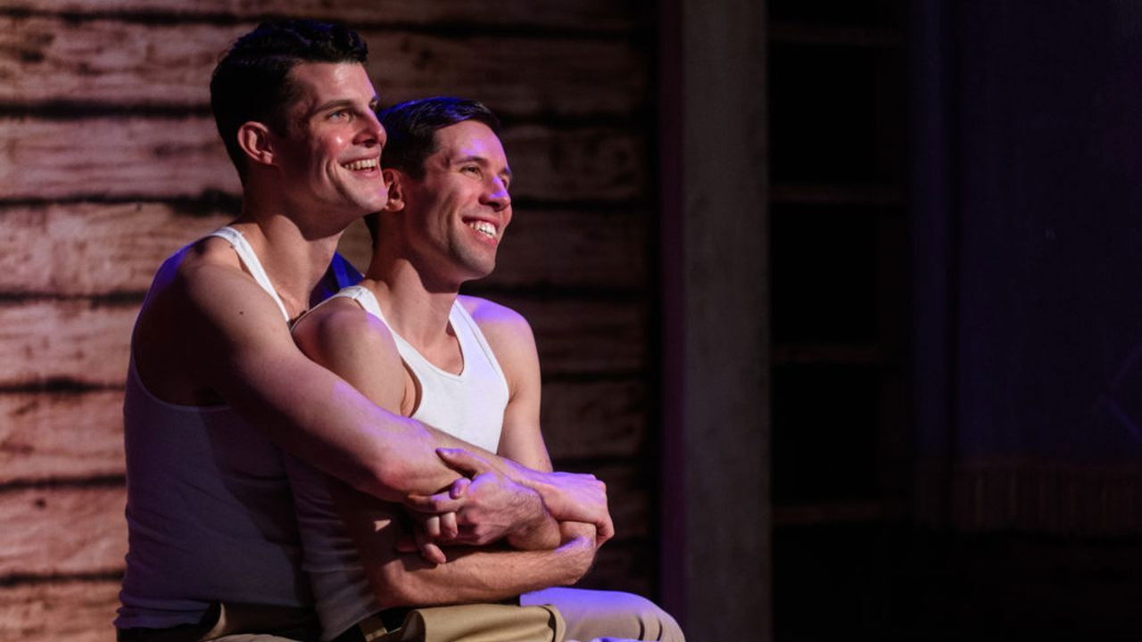 Backdrop for Yank! A World War II Love Story