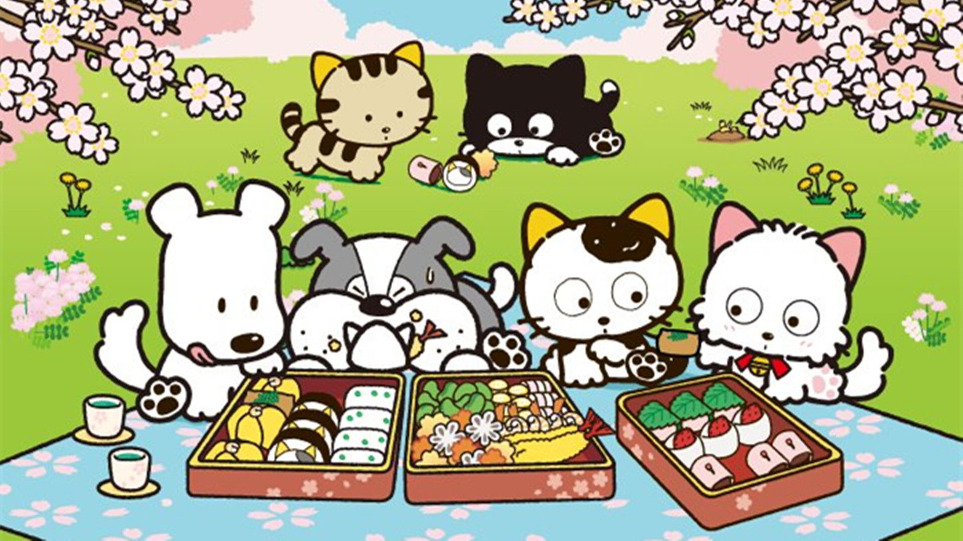 Backdrop for Tama and Friends