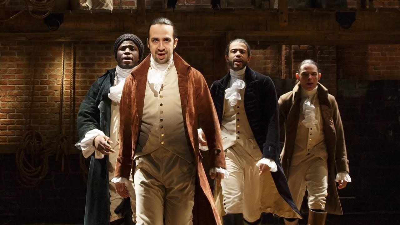 Backdrop for Hamilton: One Shot to Broadway