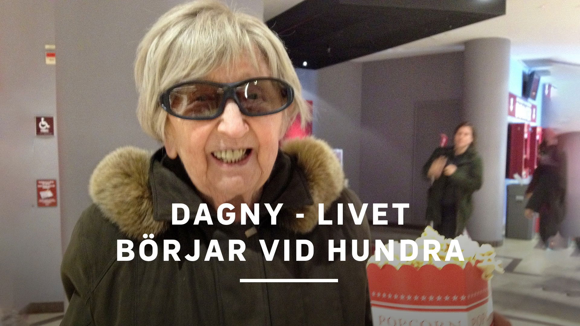 Backdrop for Dagny - livet börjar vid hundra