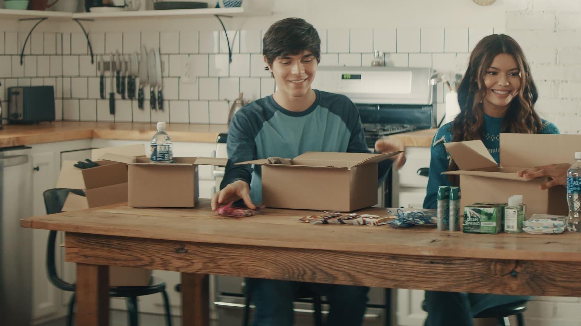 Backdrop for It's Christmas Again